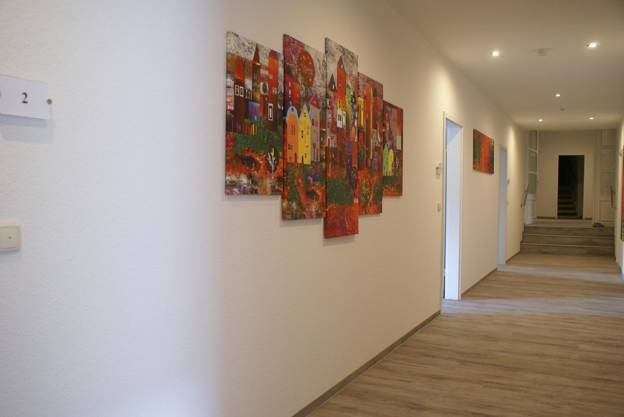 Hotel Garni Alte Post Boffzen Buitenkant foto